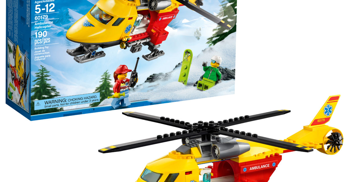 Lego City Great Vehicles ambulance helicopter for $12