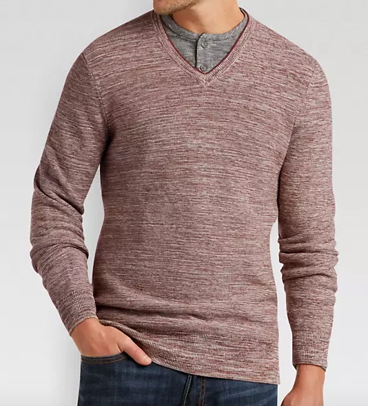 Men’s Warehouse: Men’s shirts and sweaters from $10