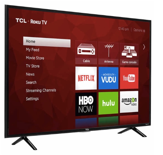 Today only: Refurbished TCL 43″ class 4K Ultra HD Roku TV for $190