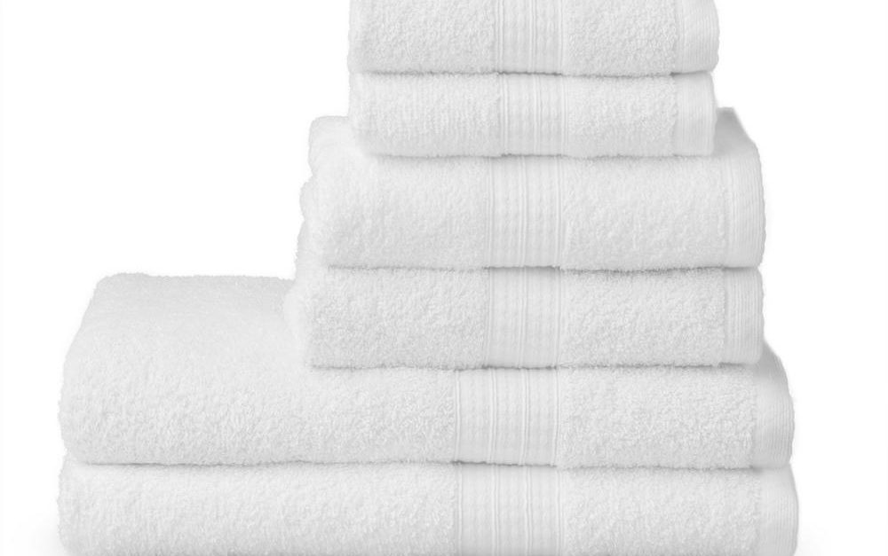 6-piece 100% cotton towel set for $18, free shipping