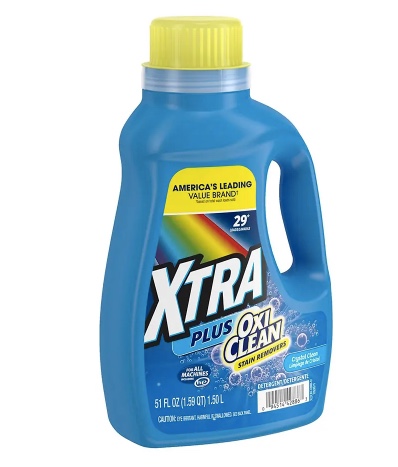 In-store: Xtra Plus OxiClean 51-oz laundry detergent for $1