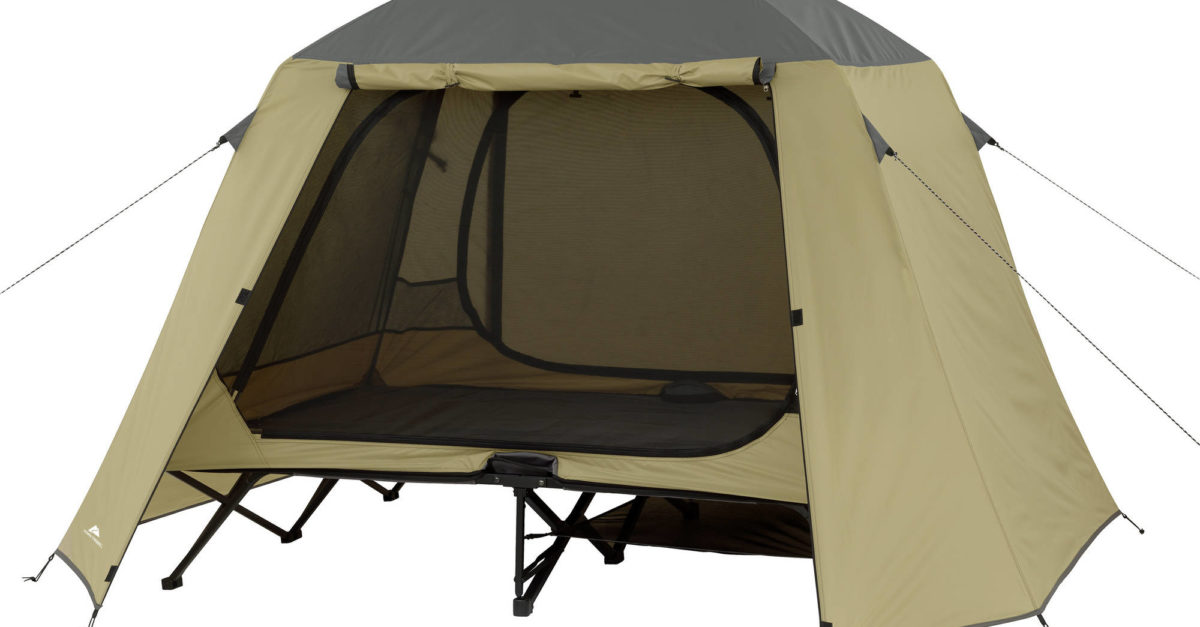 Ozark Trail 2-person cot tent for $99