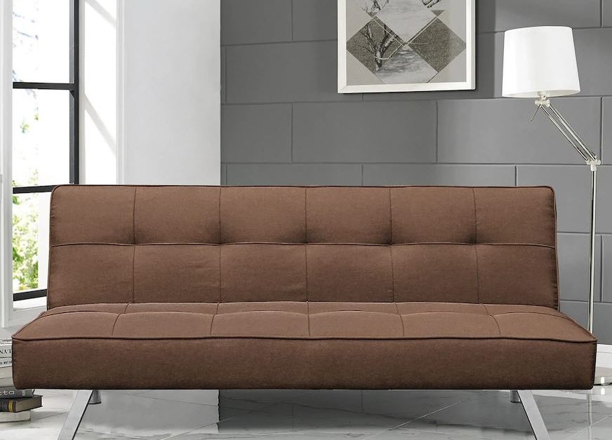 Serta Corey convertible futon sofa bed for $124