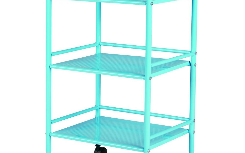 3-shelf rolling cart for $10, free store pickup