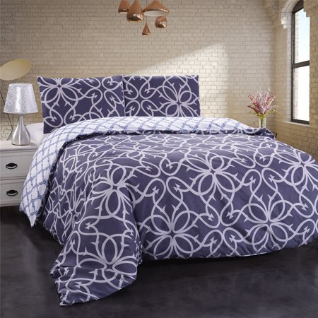 3-piece queen & king printed duvet cover sets from $15