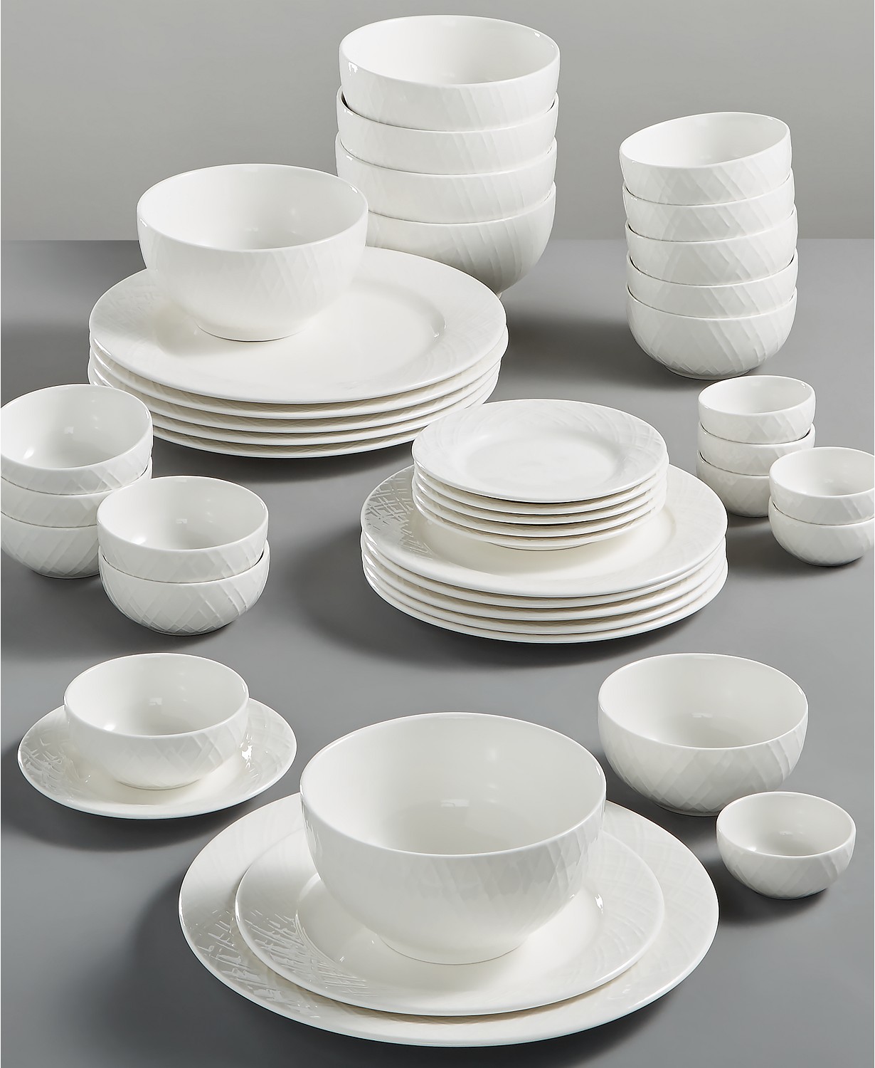 42-piece Gibson dinnerware sets for $40