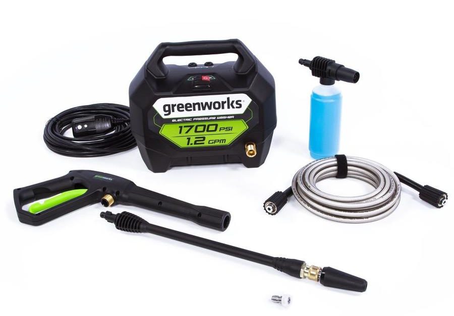 Greenworks 1700-PSI 1.2-GPM electric pressure washer for $79