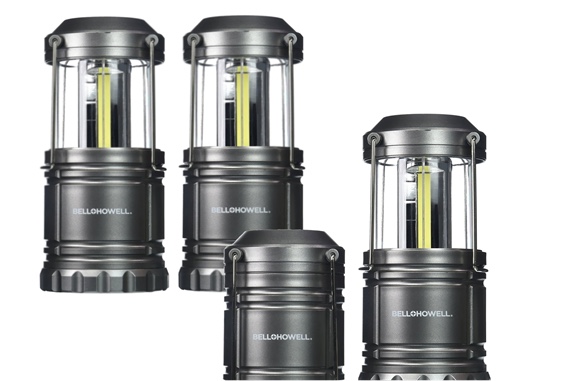 Today only: Get 4 Bell + Howell LED lanterns for $30