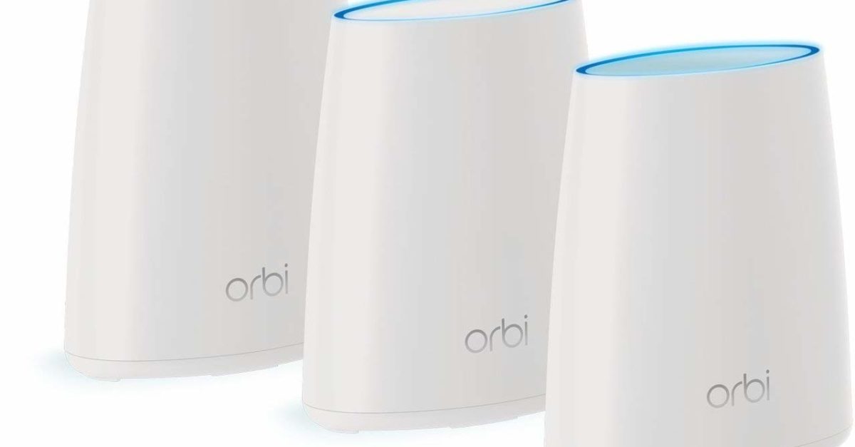 Refurbished Netgear Orbi whole home mesh Wi-Fi system for $170