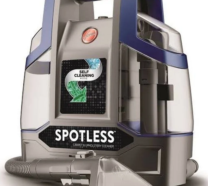 Hoover Spotless Deluxe portable carpet & upholstery cleaner for $70, free shipping