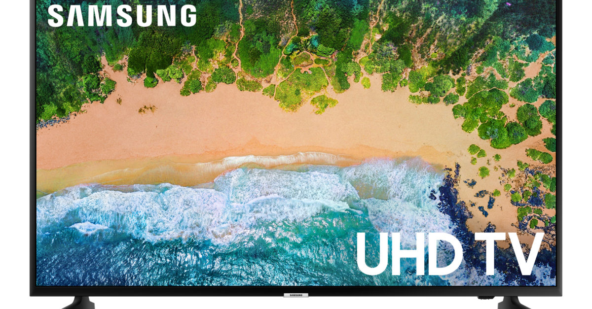 Samsung 40″ 4K Ultra HD smart TV for $228