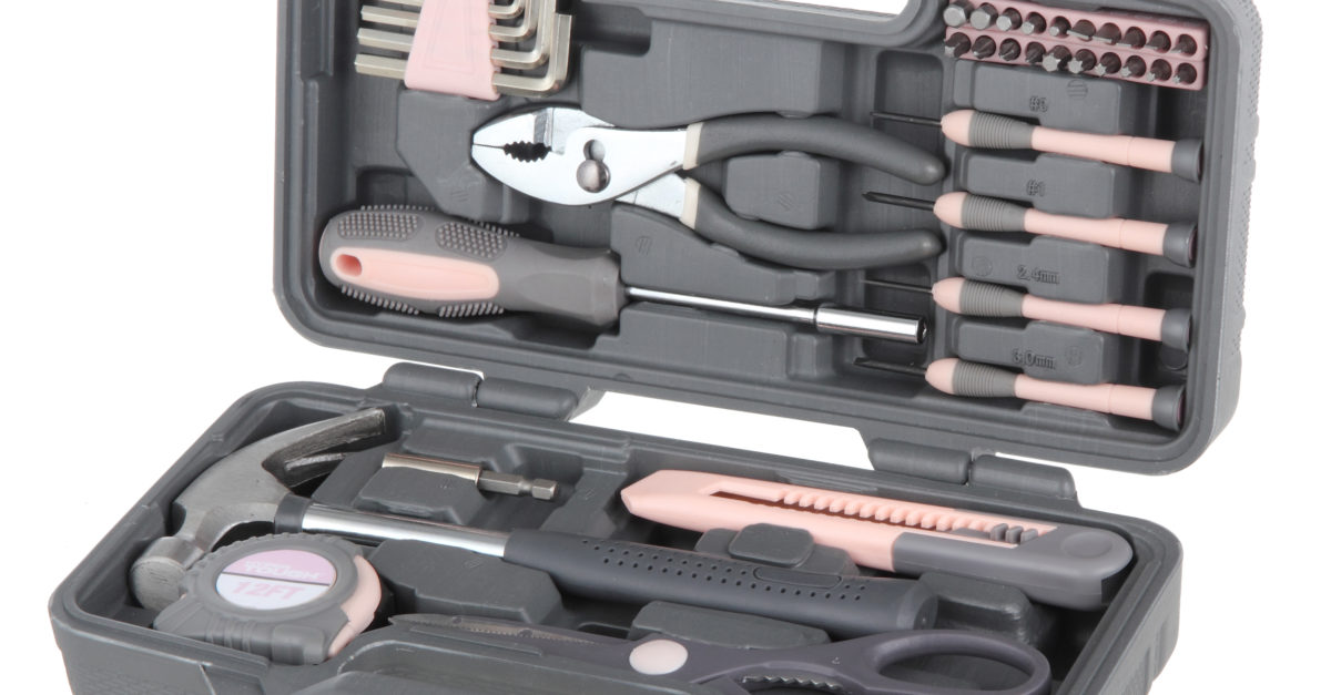 39-piece Hyper Tough household tool set for $11