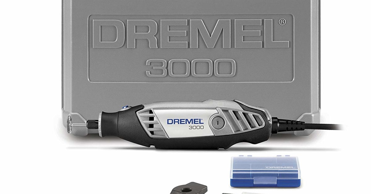 Today only: Dremel 3000 rotary tool with accessories for $45