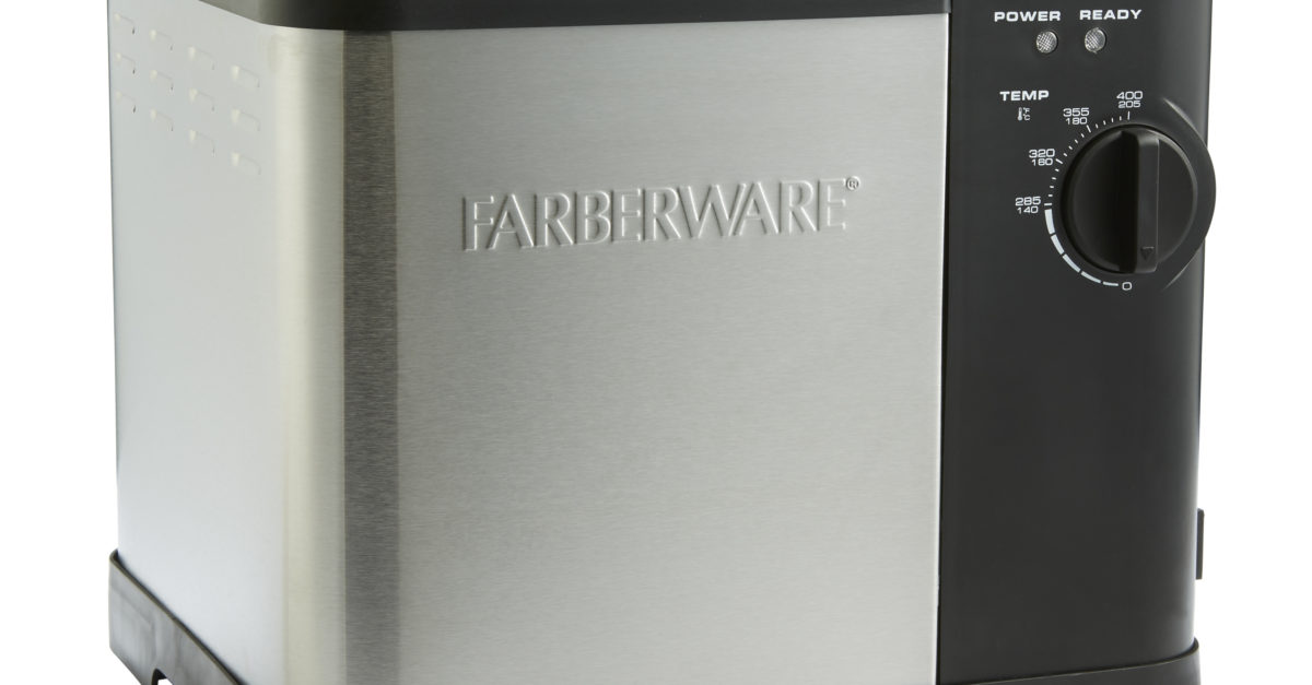 Farberware 14-lbs. extra large capacity deep fryer for $40