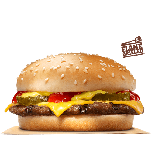Get a cheeseburger for just 59 cents at Burger King!
