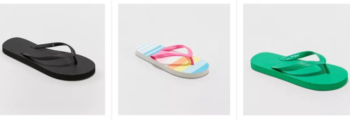 Buy one, get one FREE pairs of flip flops at Target