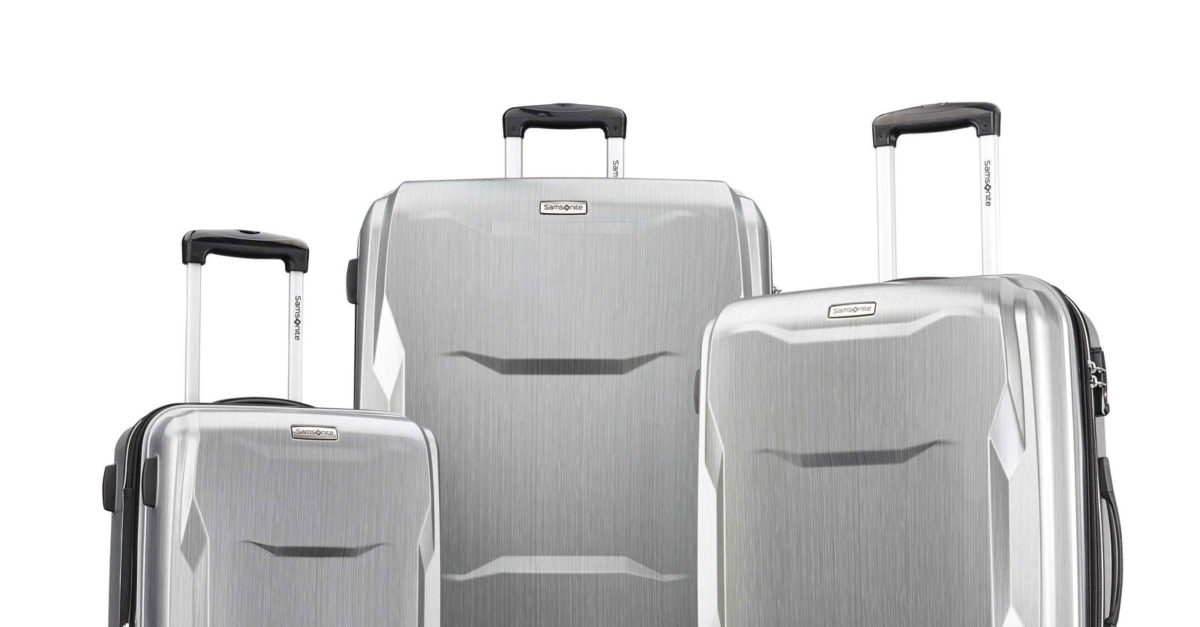 Samsonite Pivot 3-piece luggage set for $179, free shipping
