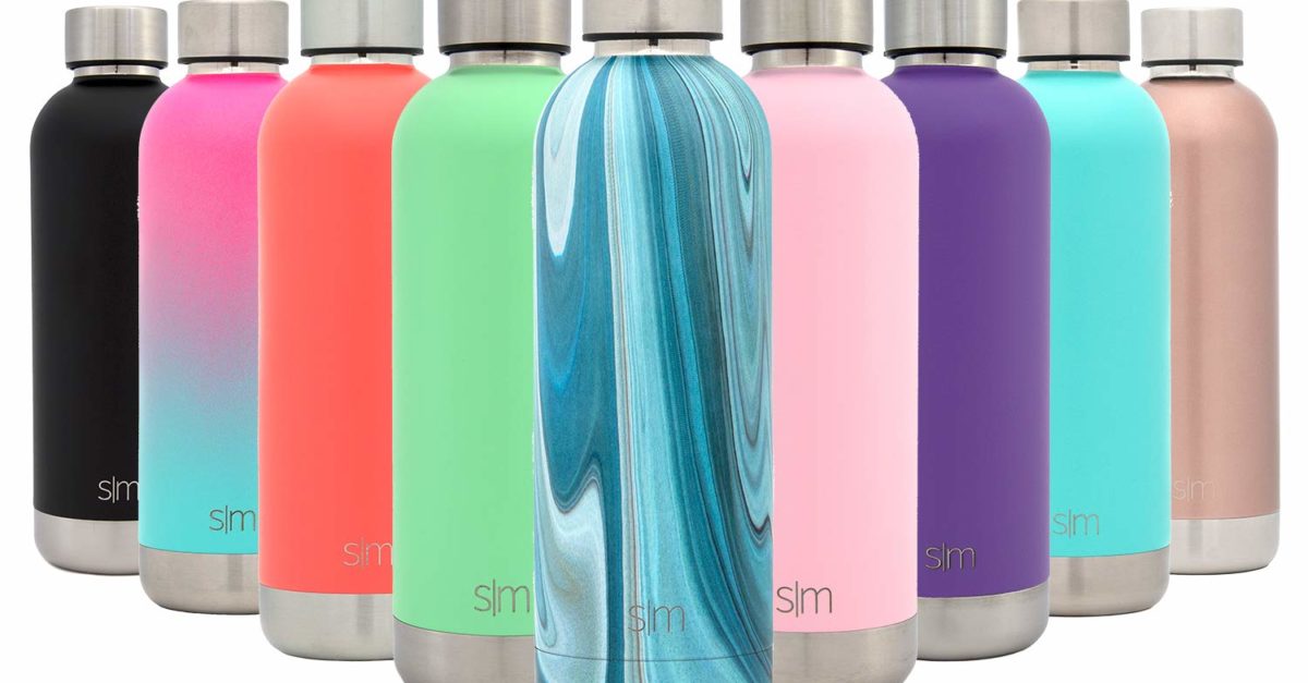 Today only: Simple Modern reusable water bottles from $9