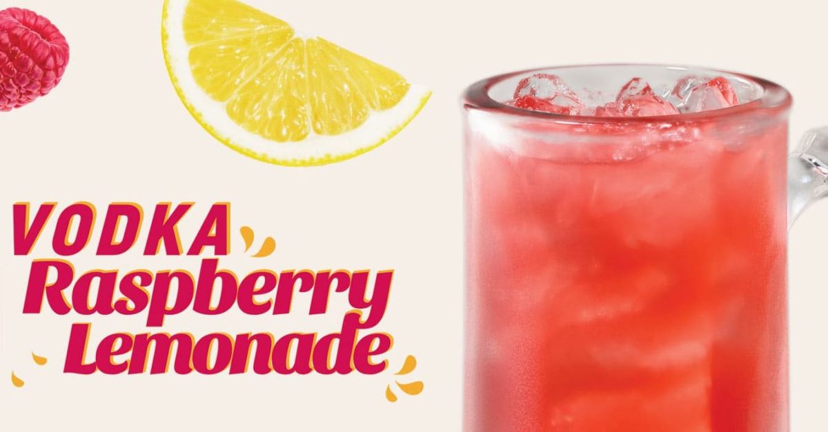 Celebrate summer with $1 Vodka Raspberry Lemonade at Applebee’s!