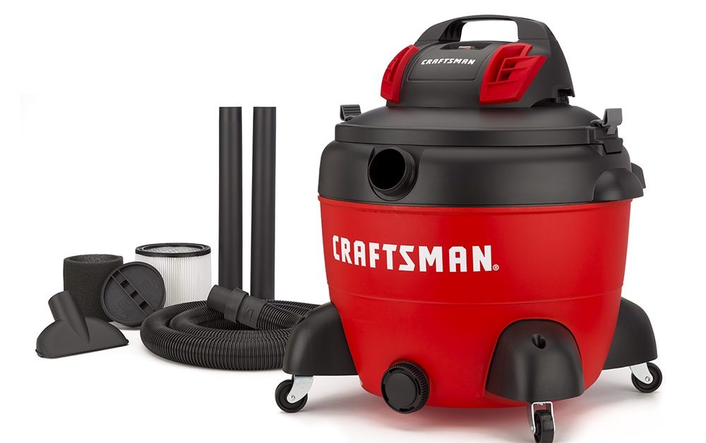 Craftsman 16-gallon wet/dry shop vacuum for $50