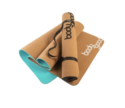 Today only: 2 BodyGood cork yoga mats for $22