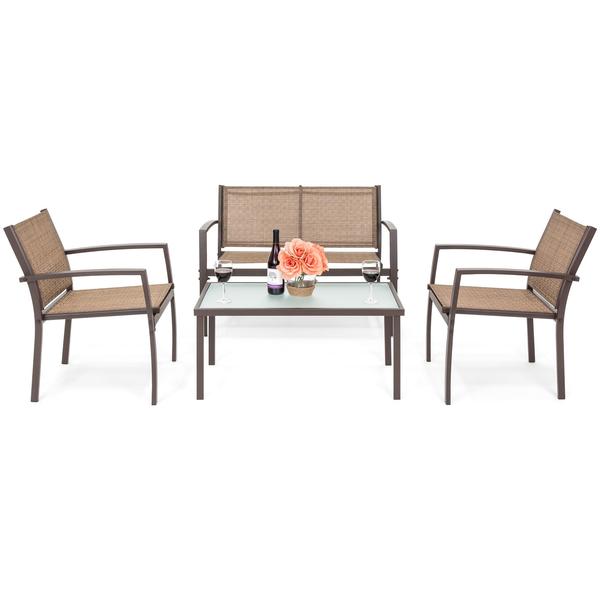 4-piece patio set for $118, free shipping
