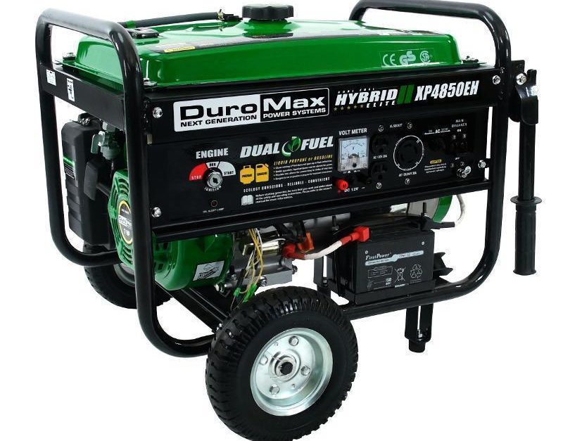 DuroMax hybrid portable propane/gas generator for $300