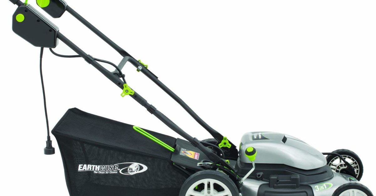 Today only: Earthwise 50520 20-inch 12-amp corded electric lawn mower for $136