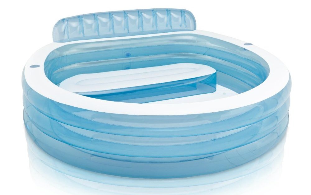 Intex inflatable lounge pool for $24