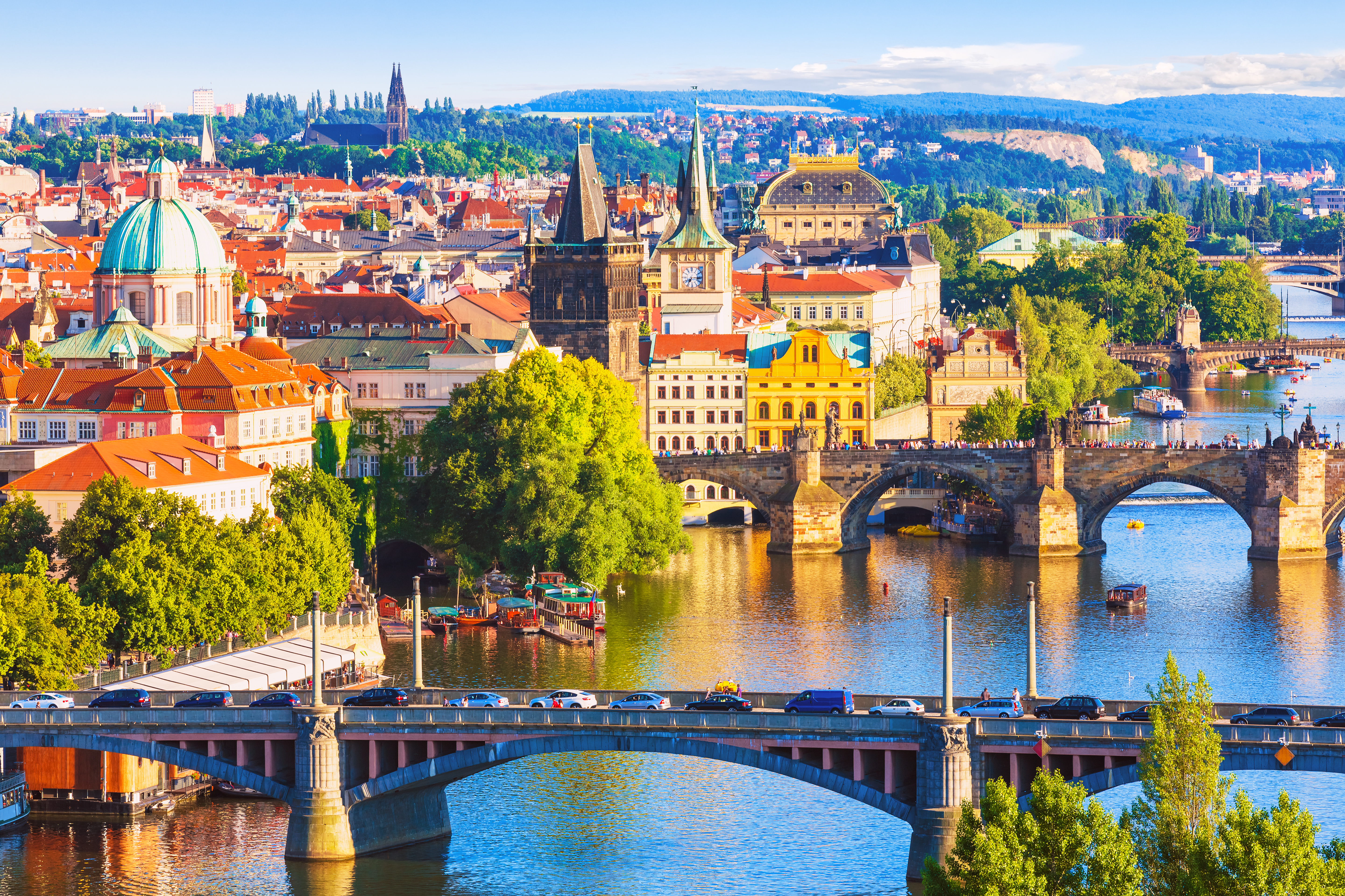 6-night Prague + Budapest travel package with air & rail from $964