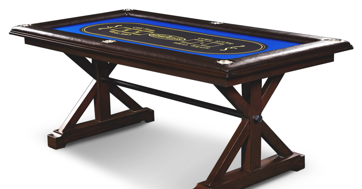 Barrington premium solid wood game table for $135, free shipping