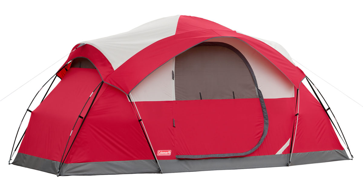 Coleman 8-person modified dome tent for $90
