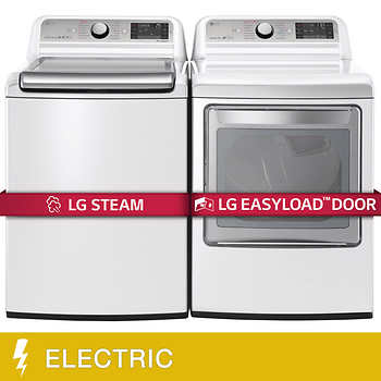 Save $600 on the LG Mega Capacity washer & TurboSteam dryer at Costco