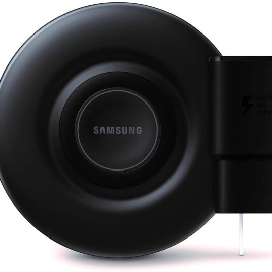 Samsung Qi certified fast charge wireless charger pad for $20