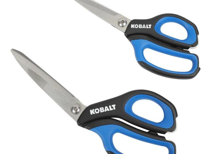 Kobalt 2-piece heavy duty scissor set for $6
