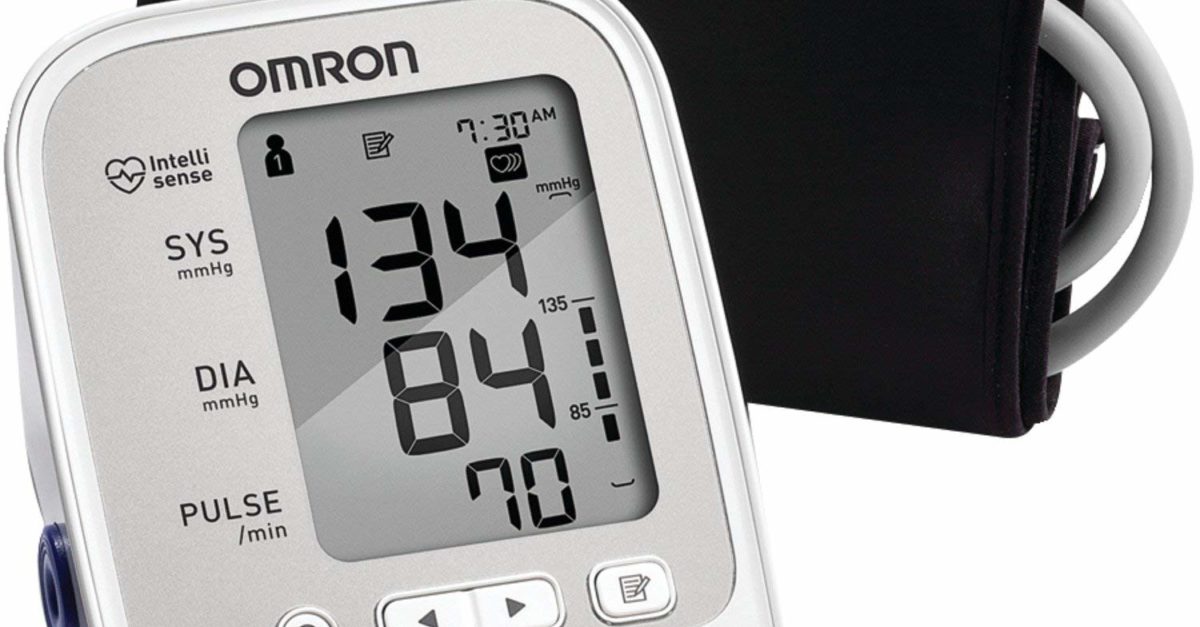 Prime members: Omron 5 Series upper arm blood pressure monitor for $25