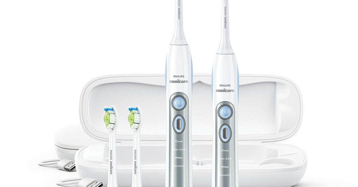 Today only: 2-pack Phillips Sonicare FlexCare toothbrushes for $64