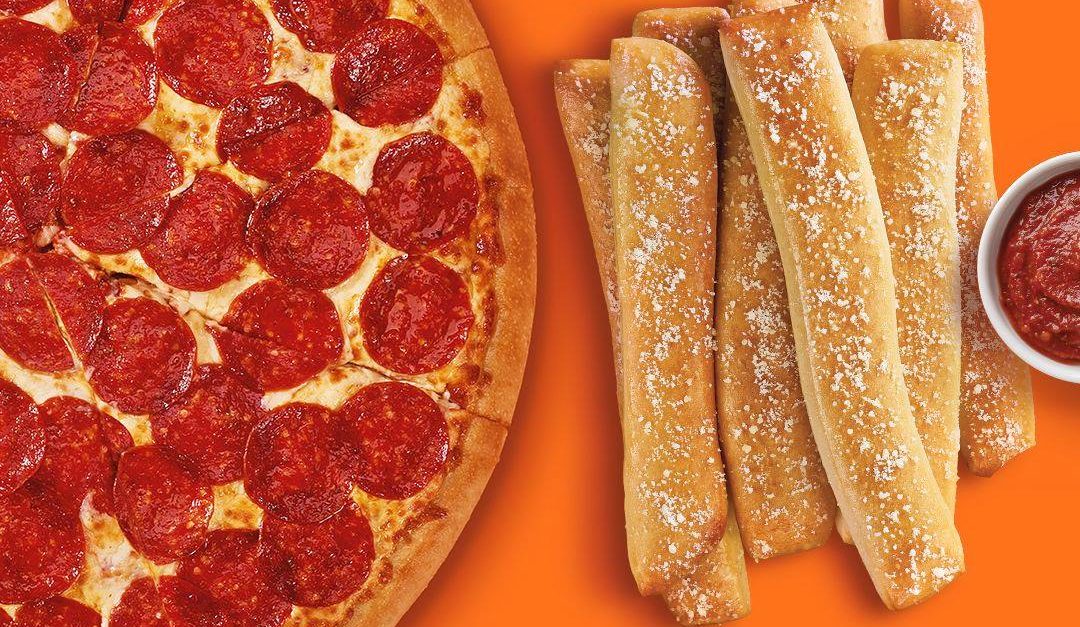 Get a FREE Crazy Bread with pizza order at Little Caesars