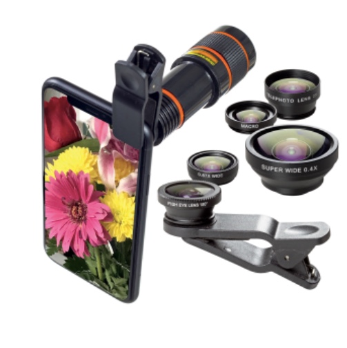 Today only: 5-piece camera lens + telescope lens for $10