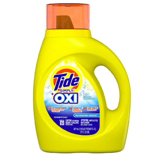 Tide 31-oz Simply Clean & Fresh liquid laundry detergent for $2