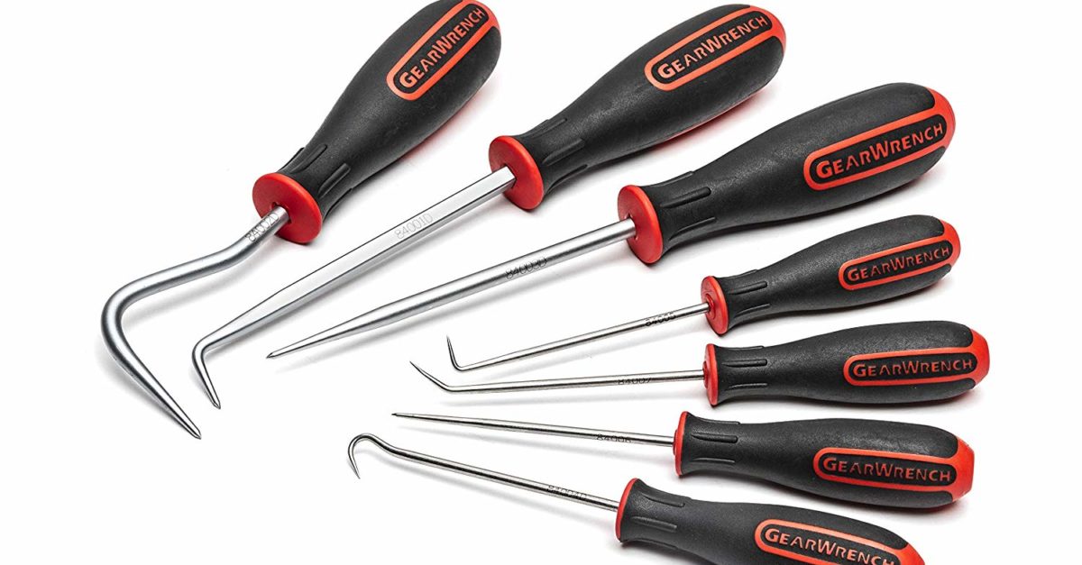 7-piece GearWrench hook and pick set for $17