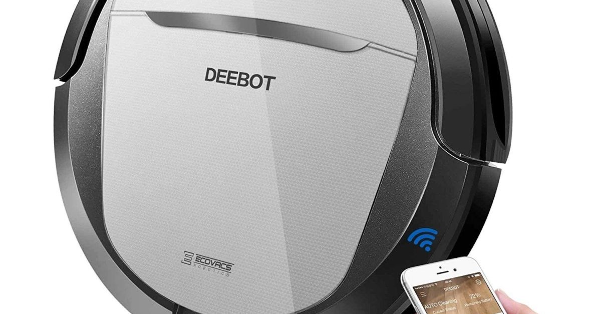 Ecovacs Deebot M80 Pro refurbished robot vacuum cleaner for $90
