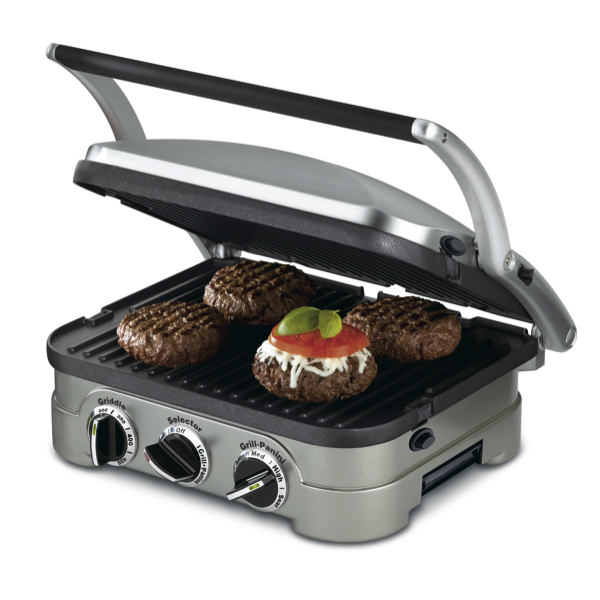 Cuisinart stainless steel grill & panini press for $53