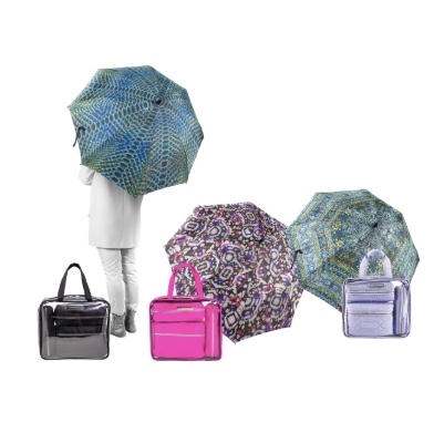 Today only: 4-piece cosmetic & storage set with umbrella for $14