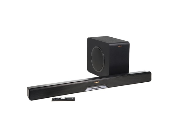 Today only: Klipsch Reference RSB-11 refurbished soundbar with wireless subwoofer for $200