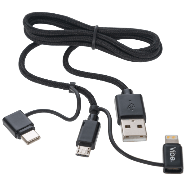 Today only: Vibe 3-in-1 USB cable for $3
