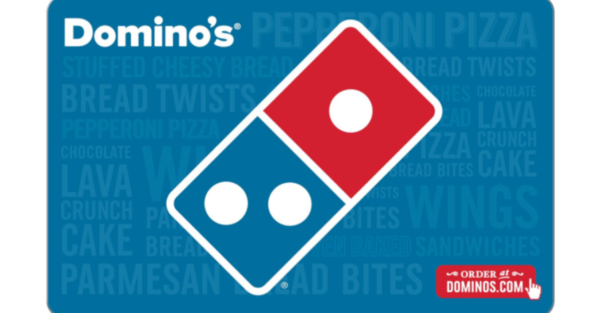 Today only: Buy a $25 Domino’s gift card and get an extra $5 card