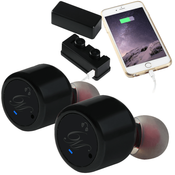MagicBeatz Pro 6hour true wireless earbuds and charging case for $15