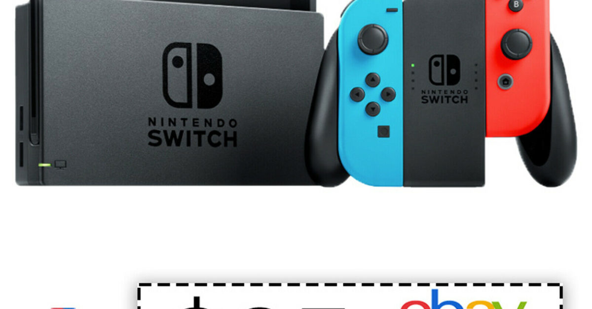 Refurbished Nintendo Switch for $260 + $25 eBay bonus