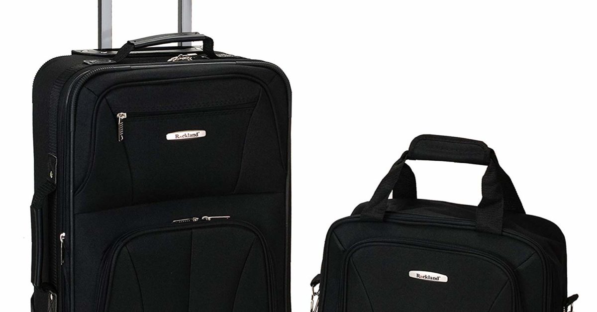 Rockland 2-piece polyester luggage set from $30